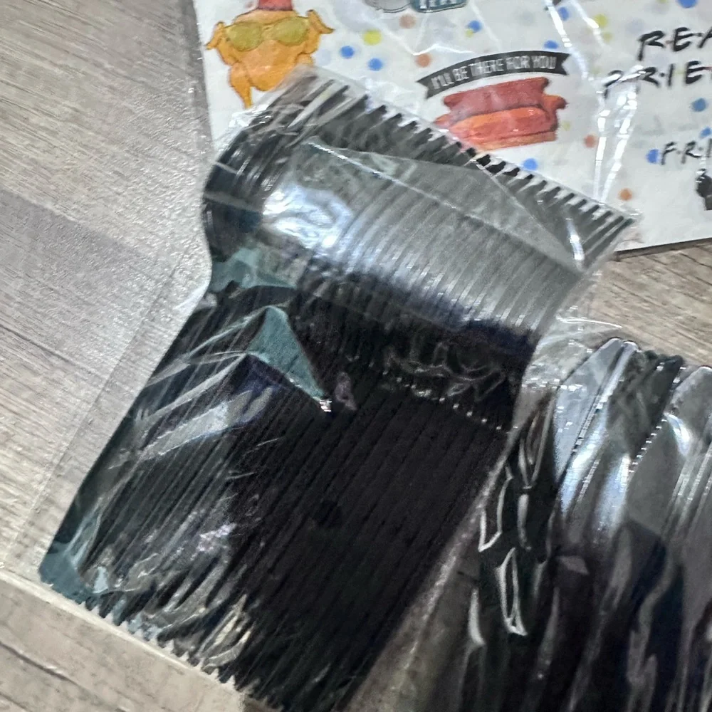 Friends TV Show Party Supplies Set - Black and White 20 guest